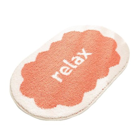 1 stk. smuk skridsikker bademåtte, 40 x 60 cm, blød brusemåtte