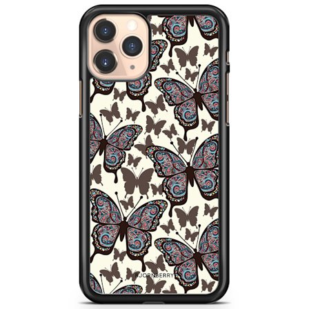 Bjornberry Hårdskal iPhone 11 Pro - Färgglada Fjärilar