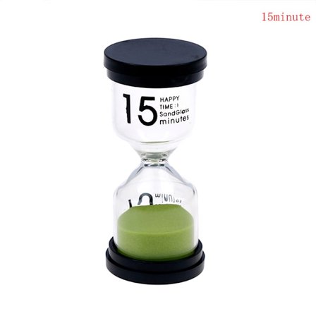 1/3/5/10/15/30 minuter Sandglas Sandglas Timglas Timer