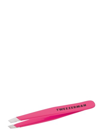 Tweezerman Mini Slant Tweezer Flamingo - Pink - ONE SIZE