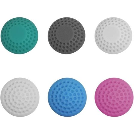 Utsläpp 6 st 2" dörrstopp, självhäftande gummistopp för dörrar, väggskydd för dörrhandtag, dörrhandtagsskydd (färg