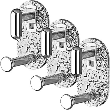 3 st krokar väggkrok hängande väggkrok för att hänga kläder hängande krok hylla krok upp självhäftande krok akryl handdukshatt krok