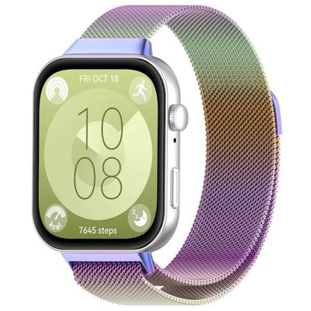 Stropp for Huawei Watch Fit 4/fit 4 Pro/fit 3 Milanese klokkereim (Fargerik)