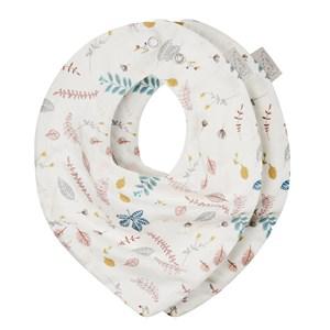 Cam Cam 2-Pack Pressed Leaves Rose Teething Bib One Size - Baby feeding - One size - White