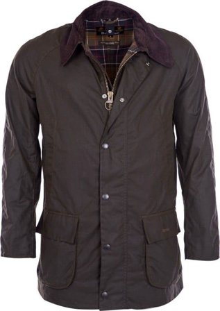 Barbour M's Bristol Wax Jacket Dark Olive