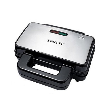 Mini, med skyggekontrol, laver 2 vafler på én gang, vaffel EU-stik