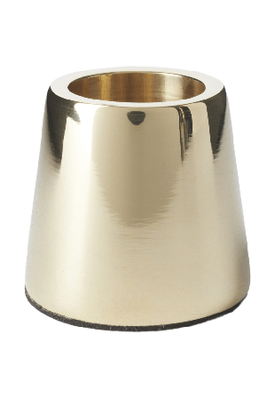 MANO ATELIER Ljusstake i mässing PETIT 3,5 cm Ljus & ljusstakar Guld ONESIZE