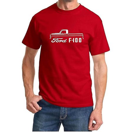 1967-72 Ford F-100 Pickup T-shirt klassisk konturdesign