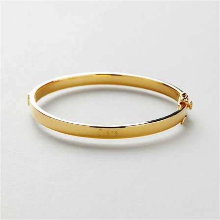 Chloé Engraving Bangle Bracelet