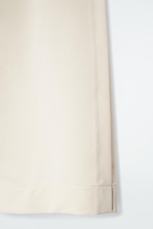 COS Women's Culotte In Cotone Elasticizzato in Beige