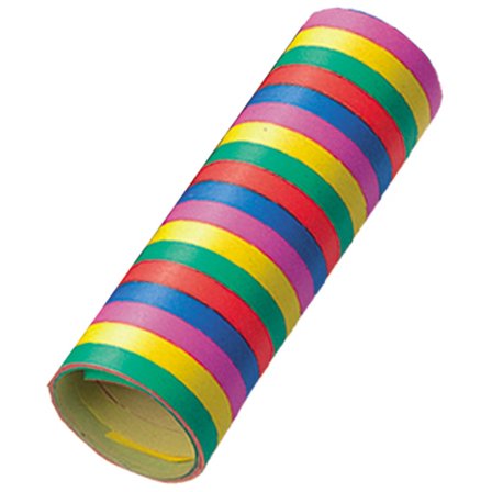 Serpentiner Forskjellige Farger 18x4m