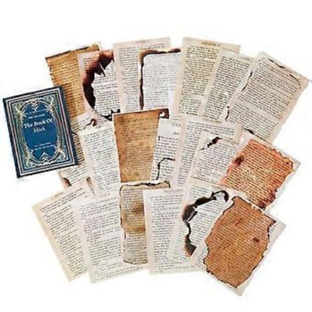 Retro Trace Bogside Materialepapir Gammelt Bogside Tekst Gammel Avis Dekorativt Materialepapir Trace