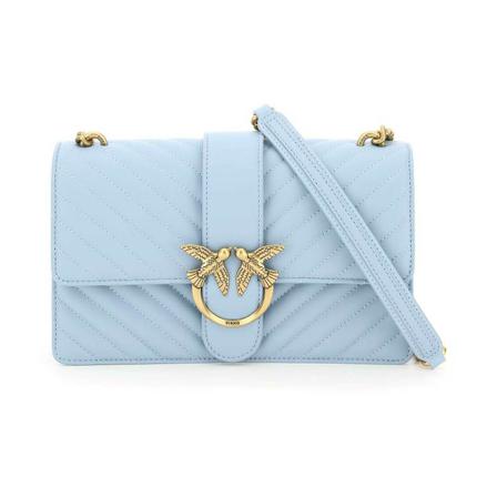 Pinko Tas , Blauw , Dames , Maat: ONE Size Schoudertassen
