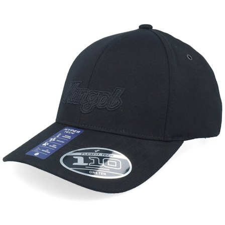 Kangol - Svart adjustable Keps - Kg Hyper-tech Wooly Bb Black 110 Adjustable @ Hatstore