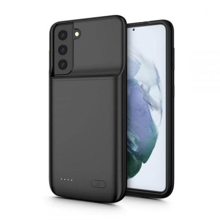 Tech-protect Kraft Skal 4800 Mah För Galaxy S21 - Svart Svart