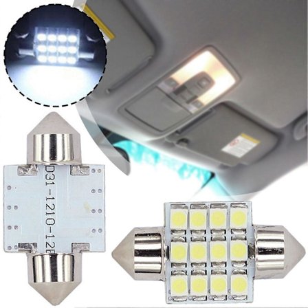 DE3175 LED Pærer Ekstra Sterk Hvit LED Bilpære for Bilinteriør