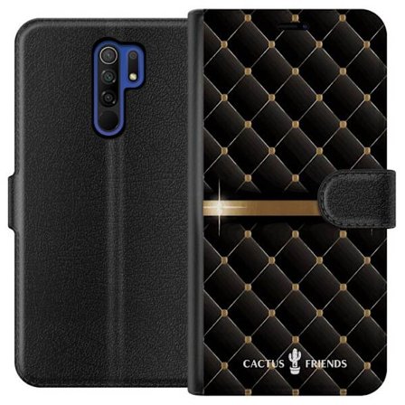 Kompatibelt Lommeboketui til Xiaomi Xiaomi Redmi 9 Cactus and Friends – NightQuilt