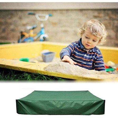 Sandkasse presenning, Sandkasse dæksel, Kvadratisk beskyttende presenning, Vand