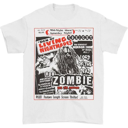 Rob Zombie Den Of Living Nightmares T-shirt