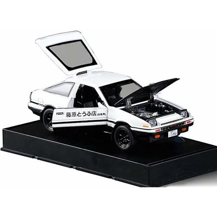1:32 Initial D Toyota Trueno Ae86 Legeret Diecast Bilmodel, Sportsbilslegetøj til børn og voksne