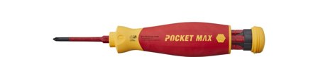 WIHA skrutrekker med bitsmagasin PocketMax electric 1000V