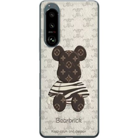 Kompatibelt Mobilskal till Sony Sony Xperia 5 III Bearbrick Design Leksaksfigur Samlare