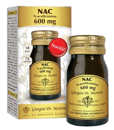 Dr Giorgini NAC 75 Pastiglie