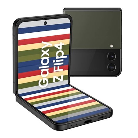 Begagnad Galaxy Z Flip 4 5G Bespoke Edition 256GB Khaki - Använt skick C