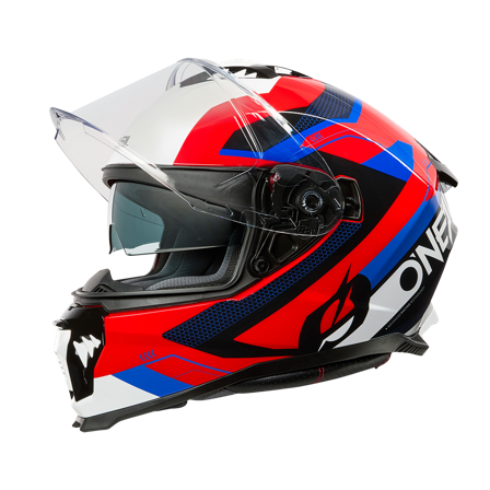 Casco Integrale O'Neal Challenger EXO Nero/Bianco/Rosso L