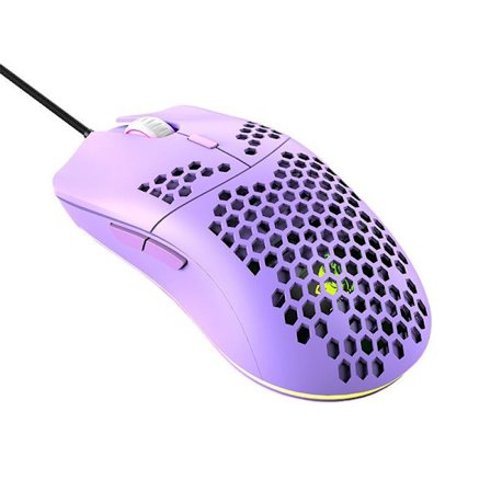 Vit Trådlös Spelmus Bluetooth med Bikakeskal