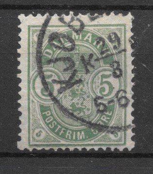 Danmark 1882 - AFA 32 - Stemplet