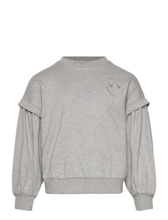 Tnrenata Glitter Sweatshirt Grey The New