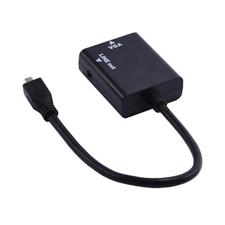 Micro Mini standard hdmi hane till vga hona omvandlare