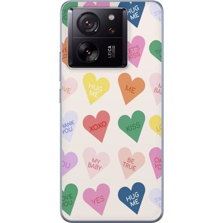 Yhteensopiva Puhelinkuori Xiaomi Xiaomi 13T Pro Karkkisydämet