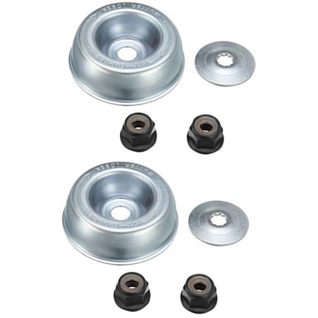 8 stk. gearkasse kniv møtrik fastgørelsessæt udskiftning til buskrydder