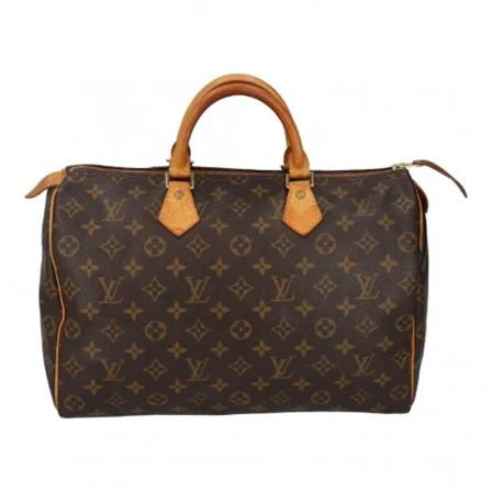 Louis Vuitton Vintage Pre-owned Canvas handvskor brun, Dam Vintage Väskor, Dam, Storlek: ONE SIZE