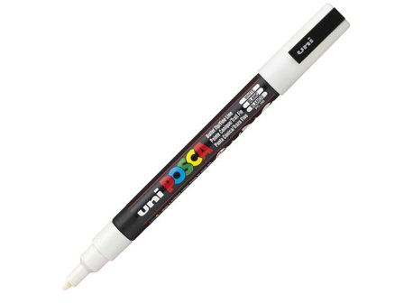 POSCA Märkpenna PC-3M 1,3 mm tunn vit - Lyreco - Kontorsmaterial > Pennor > Märkpennor - Special