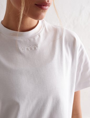 aim ́n Boyfriend T-Shirt - White - S