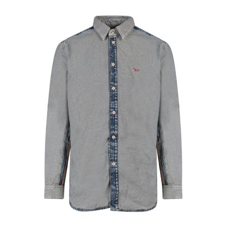 Diesel Denim Shirts Grå, Herre Skjorter