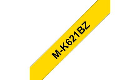 Brother M-K621BZ - ulaminert teip - 1 kassett(er) - Rull (0,9 cm x 8 m)