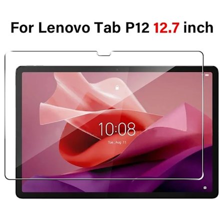 Skærmbeskyttelsesfilm af hærdet glas, anti-splint og anti-slid, til Lenovo P12 Pro 12,7 tommer, 2 stk