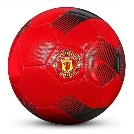 Manchester United vuxen fotbollsmatch dedikerad nr 5 boll