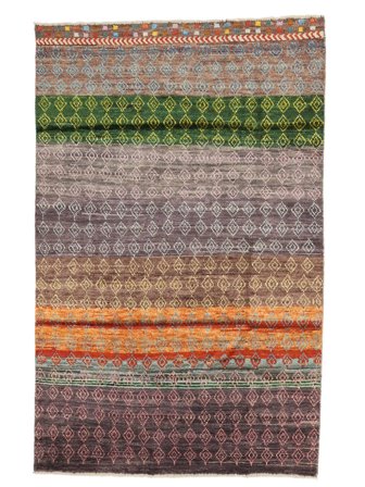 Lille Berber Colourful Tæppe 118X180 Uld