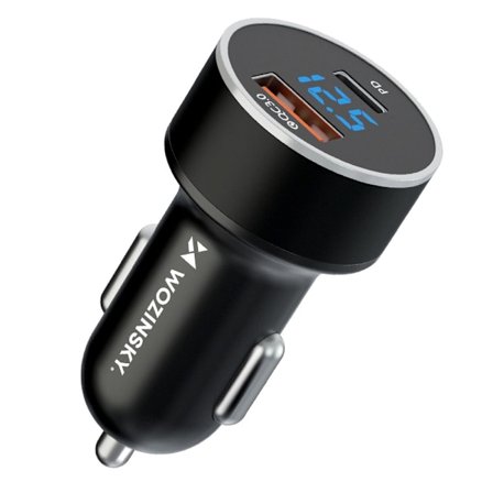 Billaddare 36W med PD/QC 3.0 USB och USB-C