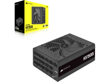 Corsair HX1500i - 1500W Platinum PSU PCIe 5.1 - ATX 3.1 - Ultra-Low Noise - 10 års garanti
