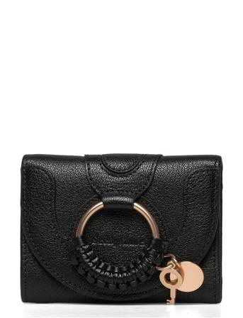 Hana Sbc Bags Card Holders & Wallets Wallets Svart See By Chloé