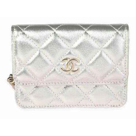 Chanel Vintage Cross Body Bags Grå, Dame Vintage Tasker, Størrelse: ONE Size