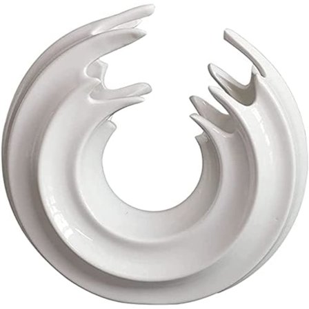 Skulptur Statue Figurer for Hjem Soverom Stue Utendørs Dekorativ Kreativ Keramisk Kunst Statue Blomster Vase Abstrakt Ornament Skulptur Elegant