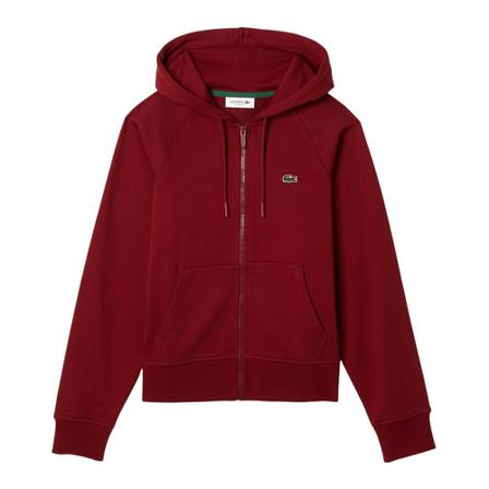Lacoste, Zip-throughs Czerwony, Kobieta, Rozmiar: XS