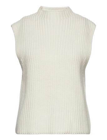 Slfmelena Knit Vest M Cream Selected Femme